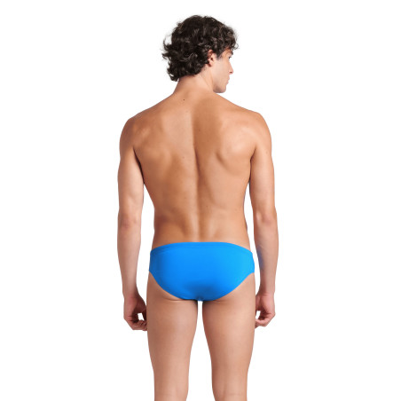 MEN'S TEAM SWIM BRIEFS SOLID BLUE RIVER-