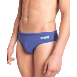 MEN'S TEAM SWIM BRIEFS SOLID FUTURE DUSK