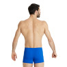 MEN'S TEAM SWIM SHORT SOLID ROYAL-WHITE