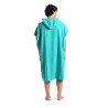 ARENA COTTON PONCHO ARTIC LIME-WHITE