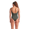 WOMEN'S ARENA SWIMSUIT VICTORIA U BACK DARK SAGE