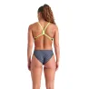 WOMEN'S ARENA MONOGRAM SWIMSUIT CHALLENG DARK SAGE