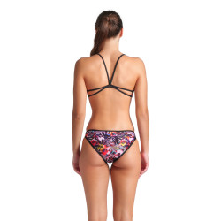 WOMEN'S ARENA TWIST'N'MIX SWIMSUIT BLACK