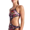 WOMEN'S ARENA TWIST'N'MIX SWIMSUIT BLACK