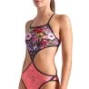 WOMEN'S ARENA TWIST'N'MIX SWIMSUIT BLACK