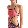 WOMEN'S ARENA TWIST'N'MIX SWIMSUIT BLACK