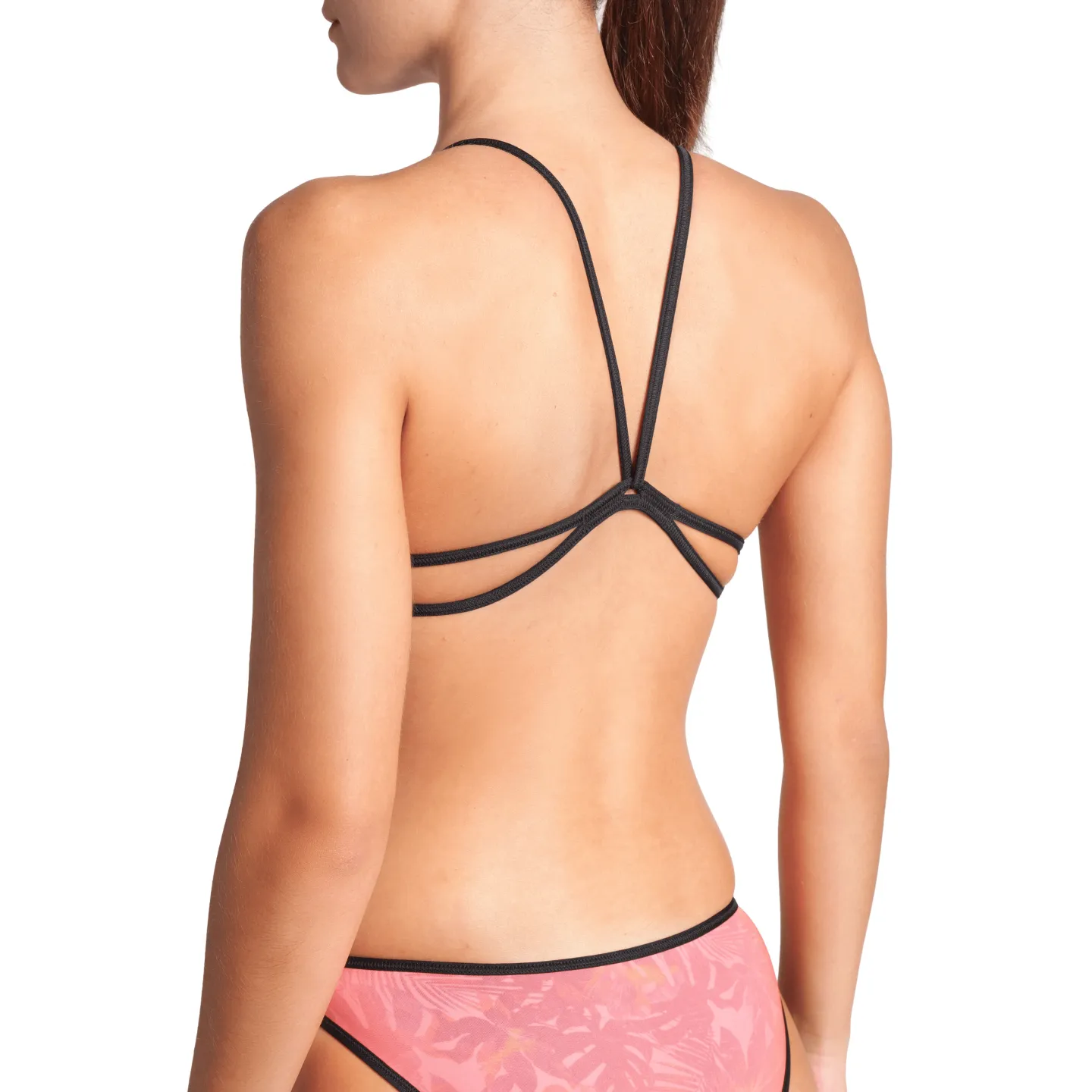 WOMEN'S ARENA TWIST'N'MIX SWIMSUIT BLACK