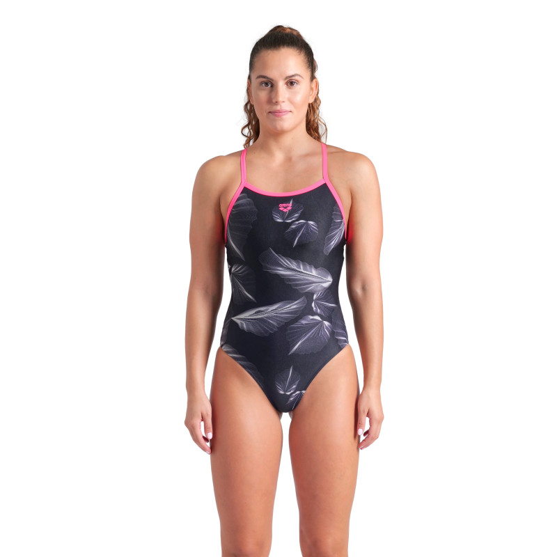 WOMEN'S ARENA FROZEN LEAVE SWIMSUIT LIGH