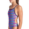 WOMEN'S ARENA RACING STRIPE SWIMSUIT XCR