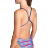 WOMEN'S ARENA RACING STRIPE SWIMSUIT XCR