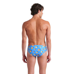 MEN'S ARENA DUCKS SWIM BRIEFS TURQUOISE