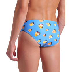 MEN'S ARENA DUCKS SWIM BRIEFS TURQUOISE