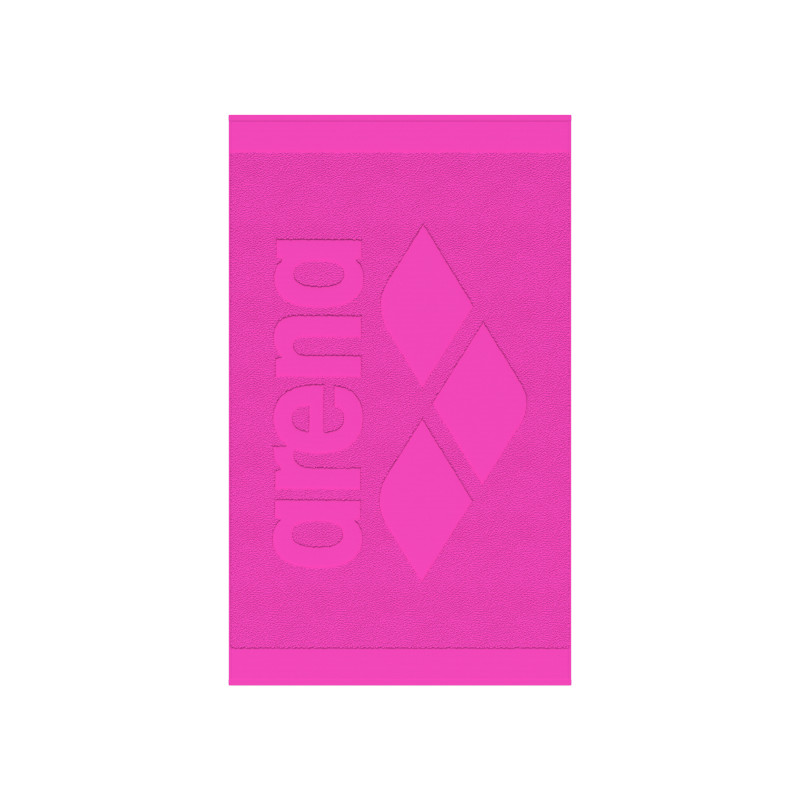 ARENA JACQUARD TOWEL SHOCKING PINK TU
