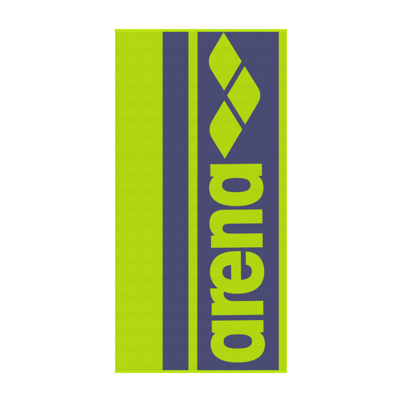 ARENA LOGOTYPE JACQUARD TOWEL ARTIC LIME