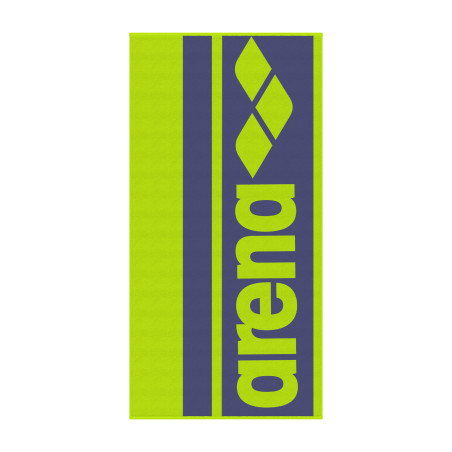 ARENA LOGOTYPE JACQUARD TOWEL ARTIC LIME