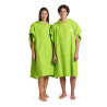 ARENA COTTON PONCHO ARTIC LIME-WHITE