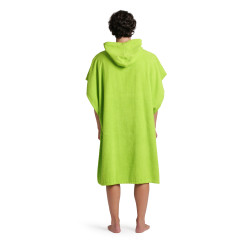 ARENA COTTON PONCHO ARTIC LIME-WHITE