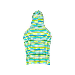 ARENA KIDS TERRY PONCHO ARTIC LIME MULTI