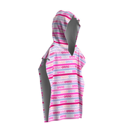 ARENA KIDS TERRY PONCHO SHOCKING PINK MU