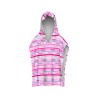 ARENA KIDS TERRY PONCHO SHOCKING PINK MU