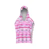 ARENA KIDS TERRY PONCHO SHOCKING PINK MU