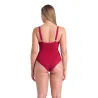 WOMEN'S ARENA SWIMSUIT LARA SOFT CURVE B RED ONION