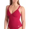 WOMEN'S ARENA SWIMSUIT LARA SOFT CURVE B RED ONION