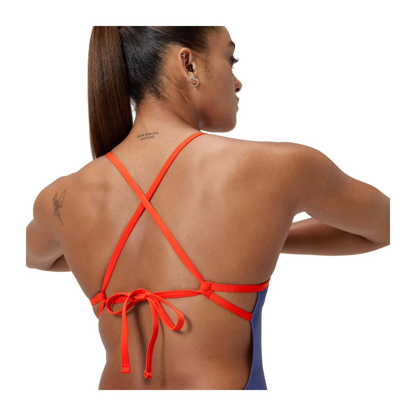 ECO+ SOLID TIE-BACK 1P BLU/RED