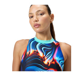 ECO+ PRINTED HYDRASUIT BLA/BLU