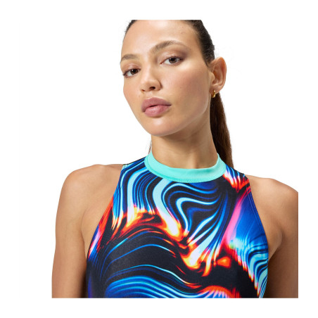 ECO+ PRINTED HYDRASUIT BLA/BLU