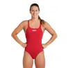 Maillot de bain Arena  WOMEN'S  Team Swim Pro SOLID RED-WHITE