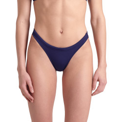 WOMEN'S TEAM SWIM BOTTOM SOLID NAVY-WHIT