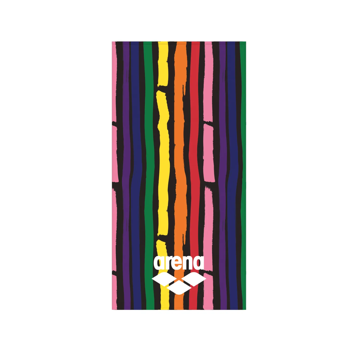 ARENA PAINTERS TOWEL BLACK MULTI