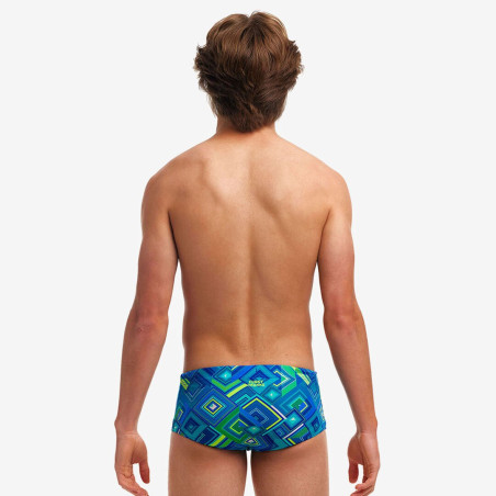 Maillot de Bain Funky Truncks Boy's Help Me Rhombus