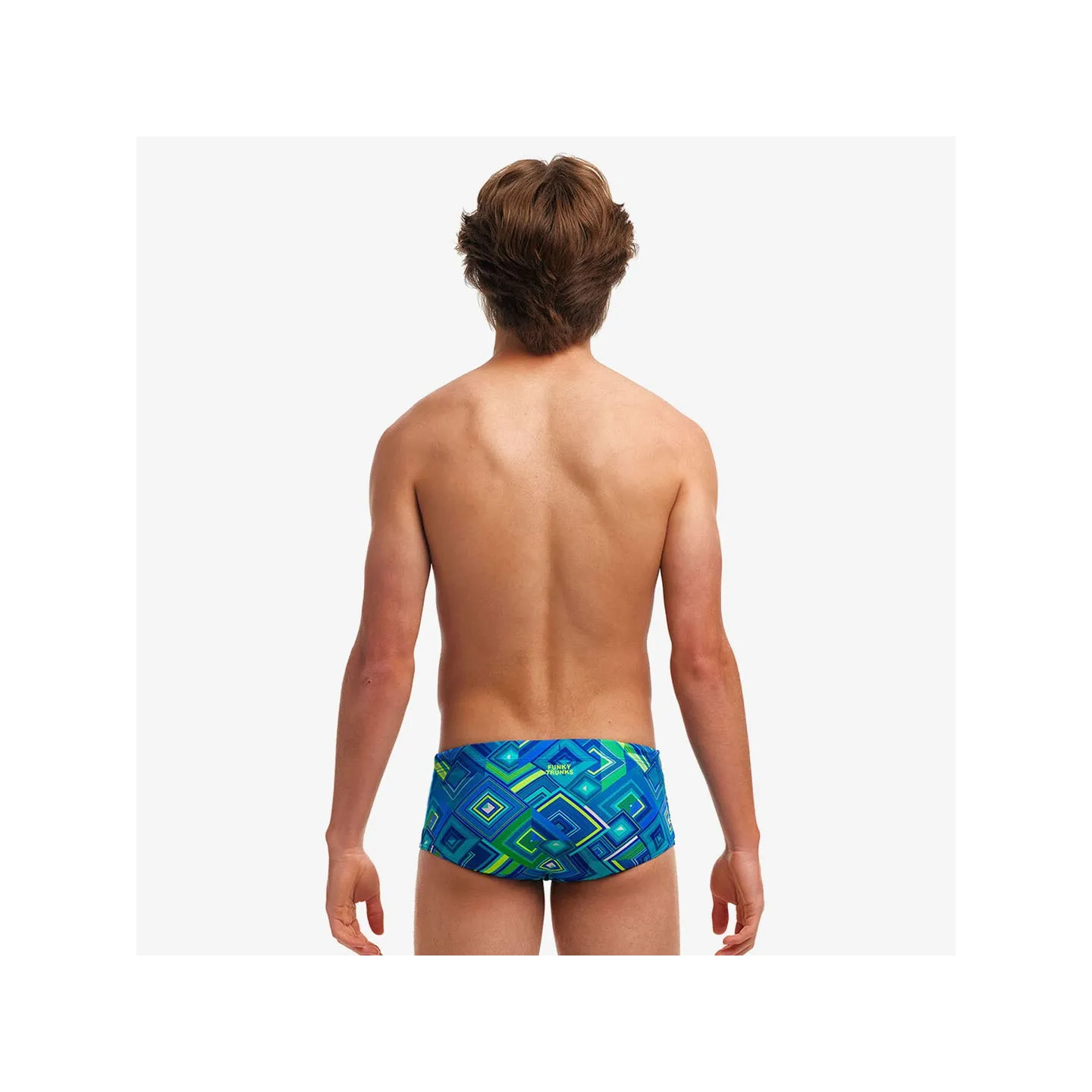 Maillot de Bain Funky Truncks Boy's Help Me Rhombus