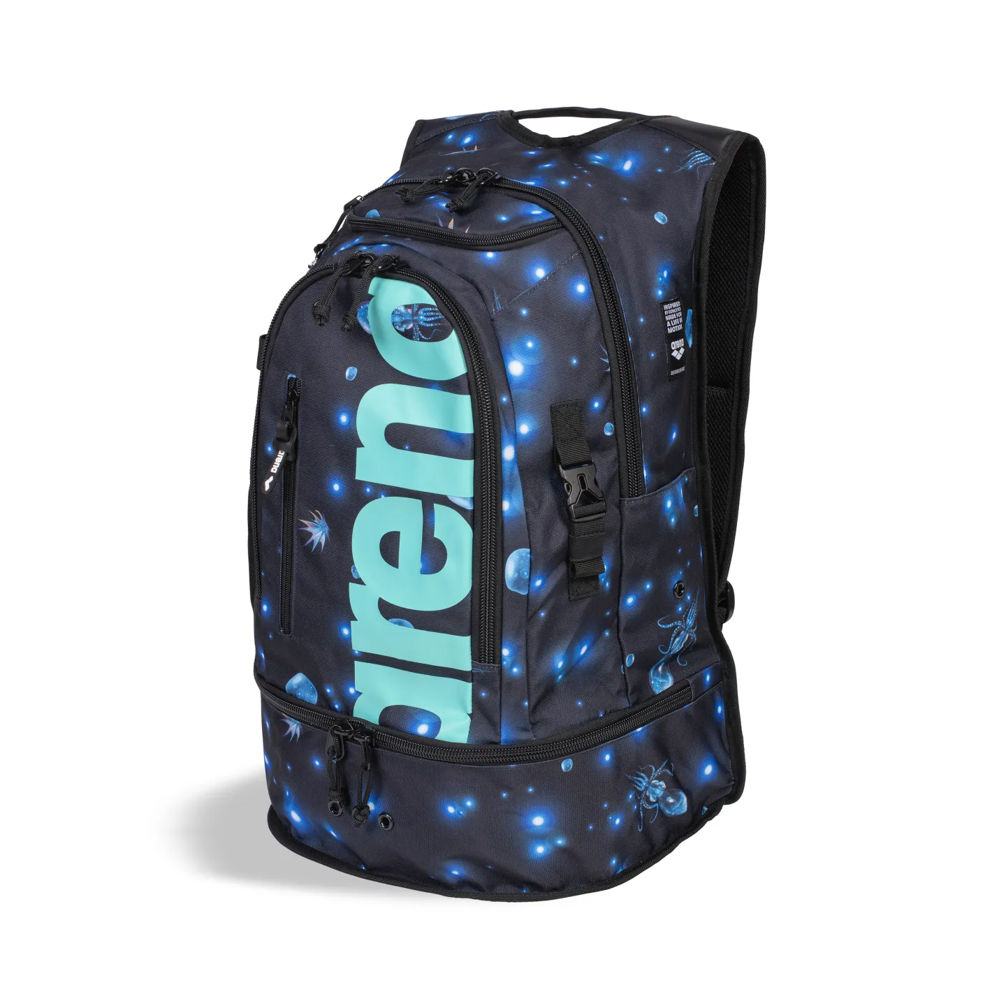 Sac à dos Arena FASTPACK 3.0 ALLOVER AQUA