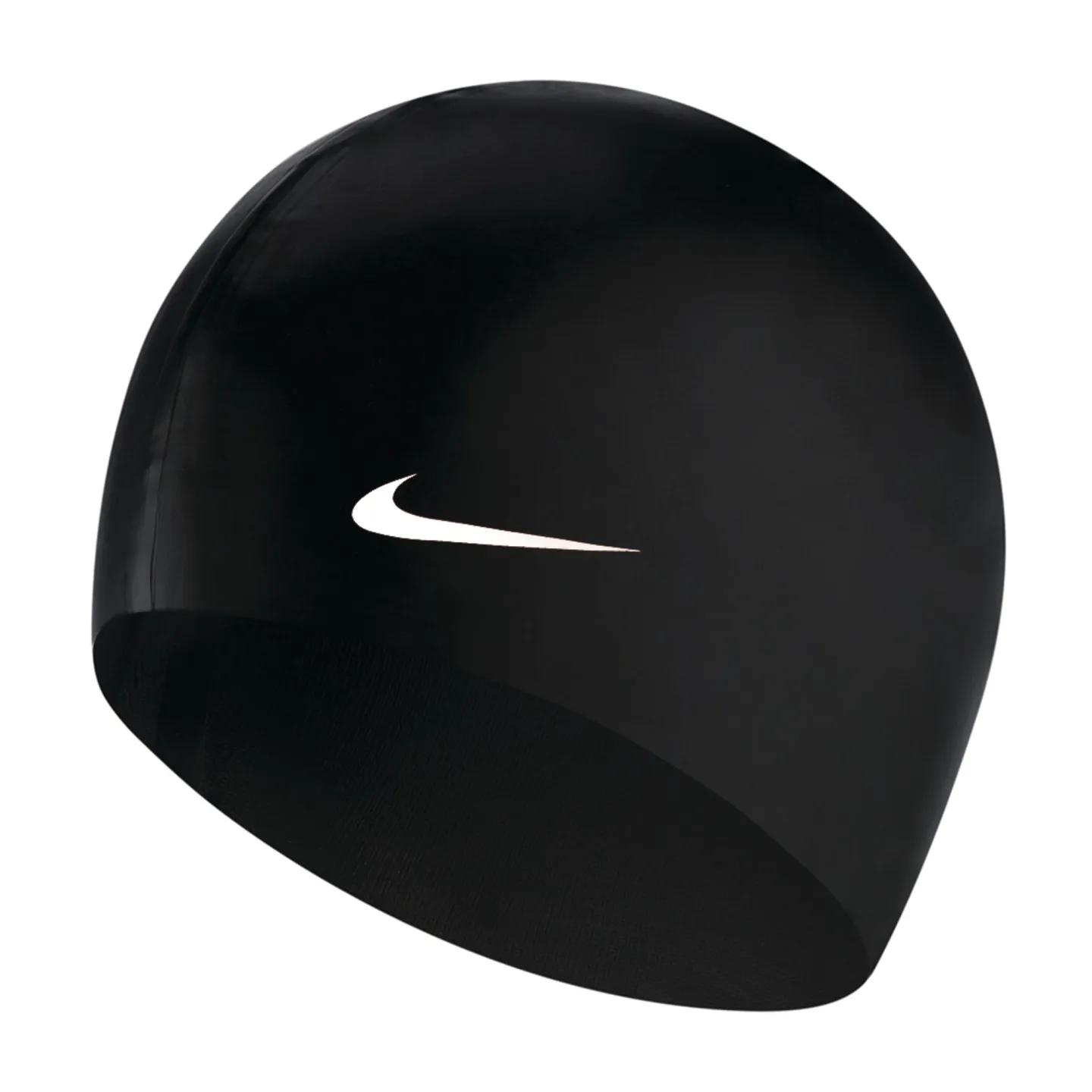 BONNET NIKE SOLID SILICONE BLACK/WHITE