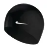 BONNET NIKE SOLID SILICONE BLACK/WHITE