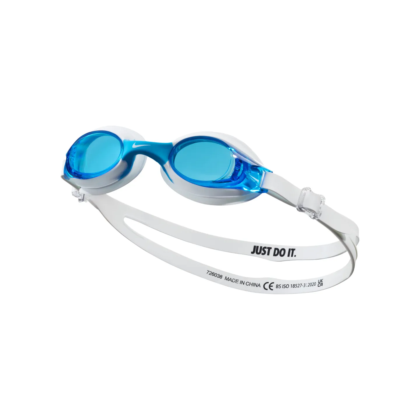 KIDS' NIKE LIL' SWOOSH-UNI WHITE