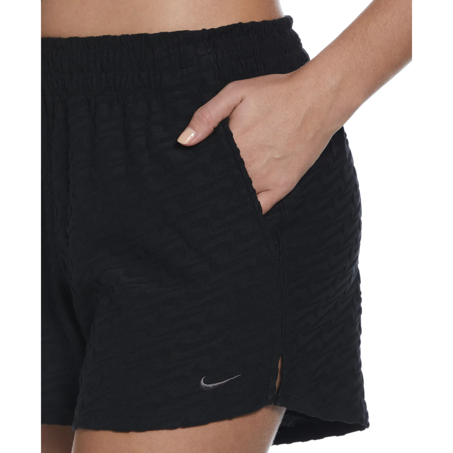 NIKE TERRY-WOM. BLACK