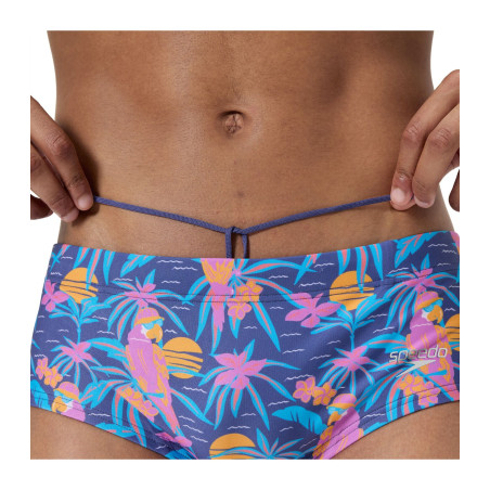 MAILLOT DE BAIN SPEEDO HOMME ECO+ 13.5CM CL TRAIN ALLOV BR BLU/PUR