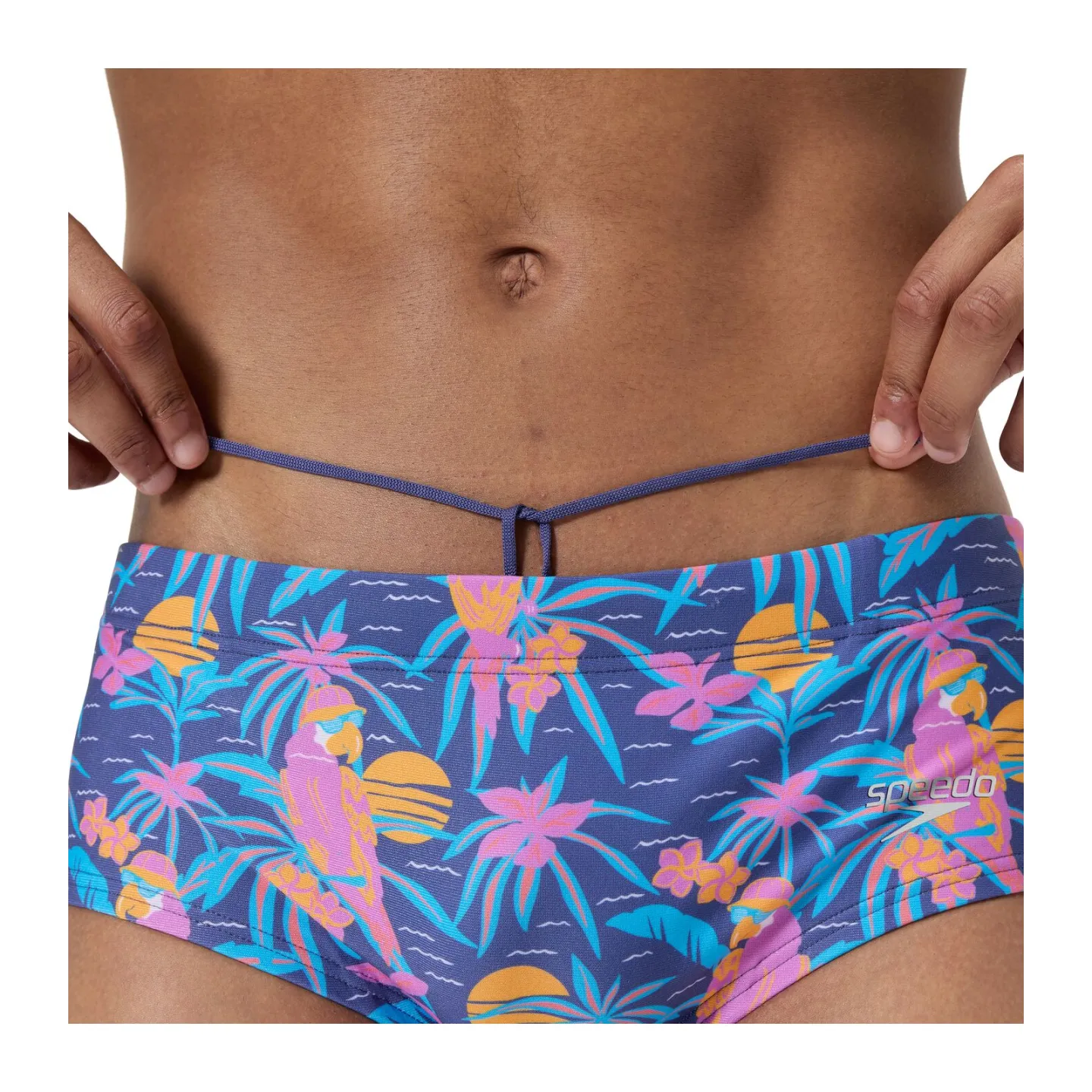 MAILLOT DE BAIN SPEEDO HOMME ECO+ 13.5CM CL TRAIN ALLOV BR BLU/PUR