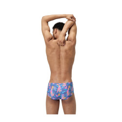 MAILLOT DE BAIN SPEEDO HOMME ECO+ 13.5CM CL TRAIN ALLOV BR BLU/PUR