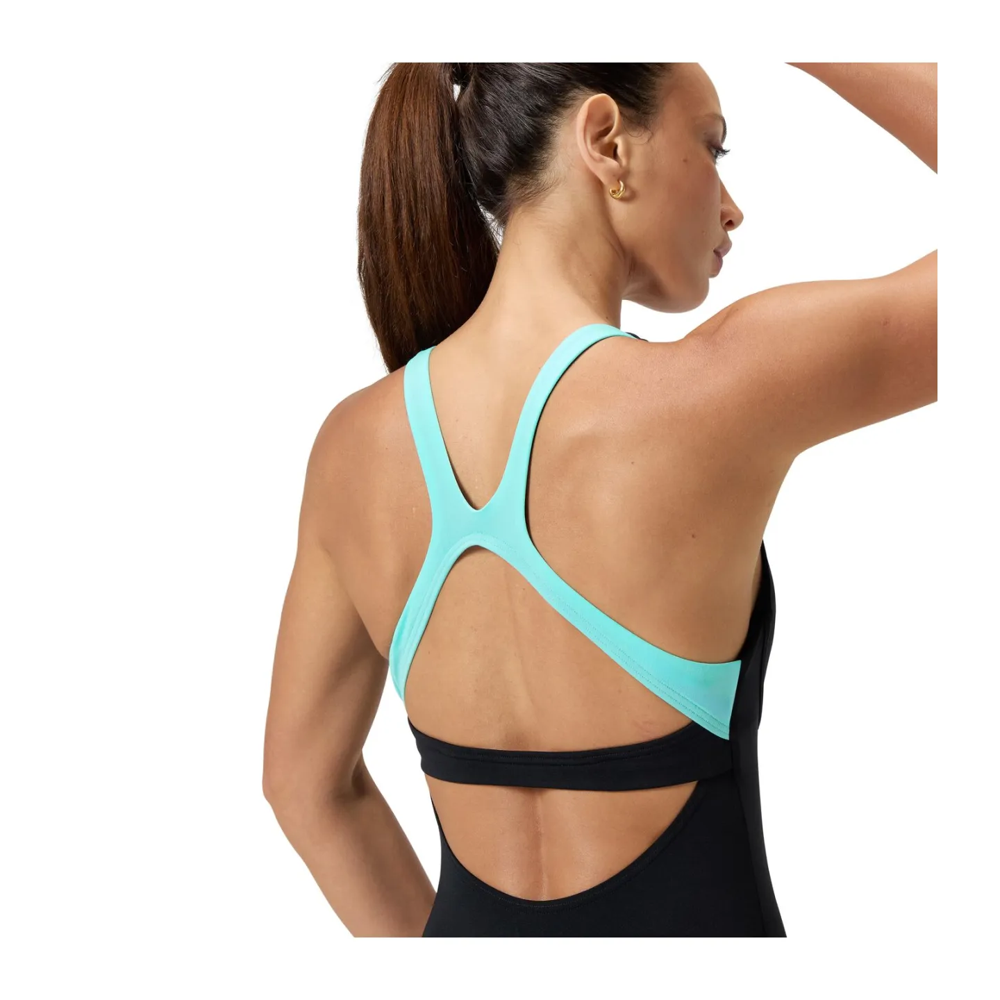 MAILLOT DE BAIN SPEEDO FEMME ECO+M FLEX BAND BRA SWIMSUIT GRE/GRN