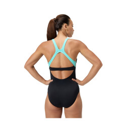 MAILLOT DE BAIN SPEEDO FEMME ECO+M FLEX BAND BRA SWIMSUIT GRE/GRN