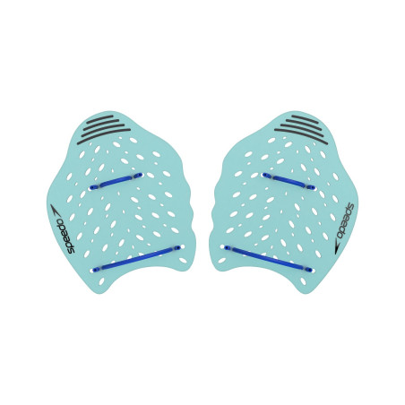 Plaquettes de natation Speedo - POWER PLUS PADDLE BLU