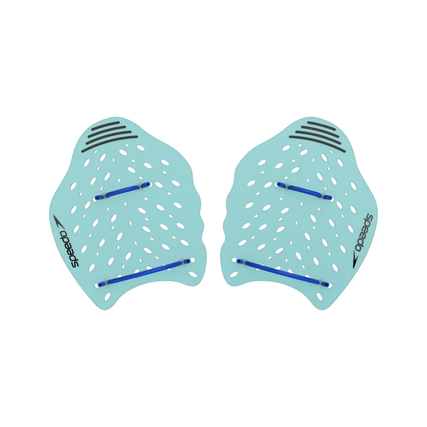 Plaquettes de natation Speedo - POWER PLUS PADDLE BLU