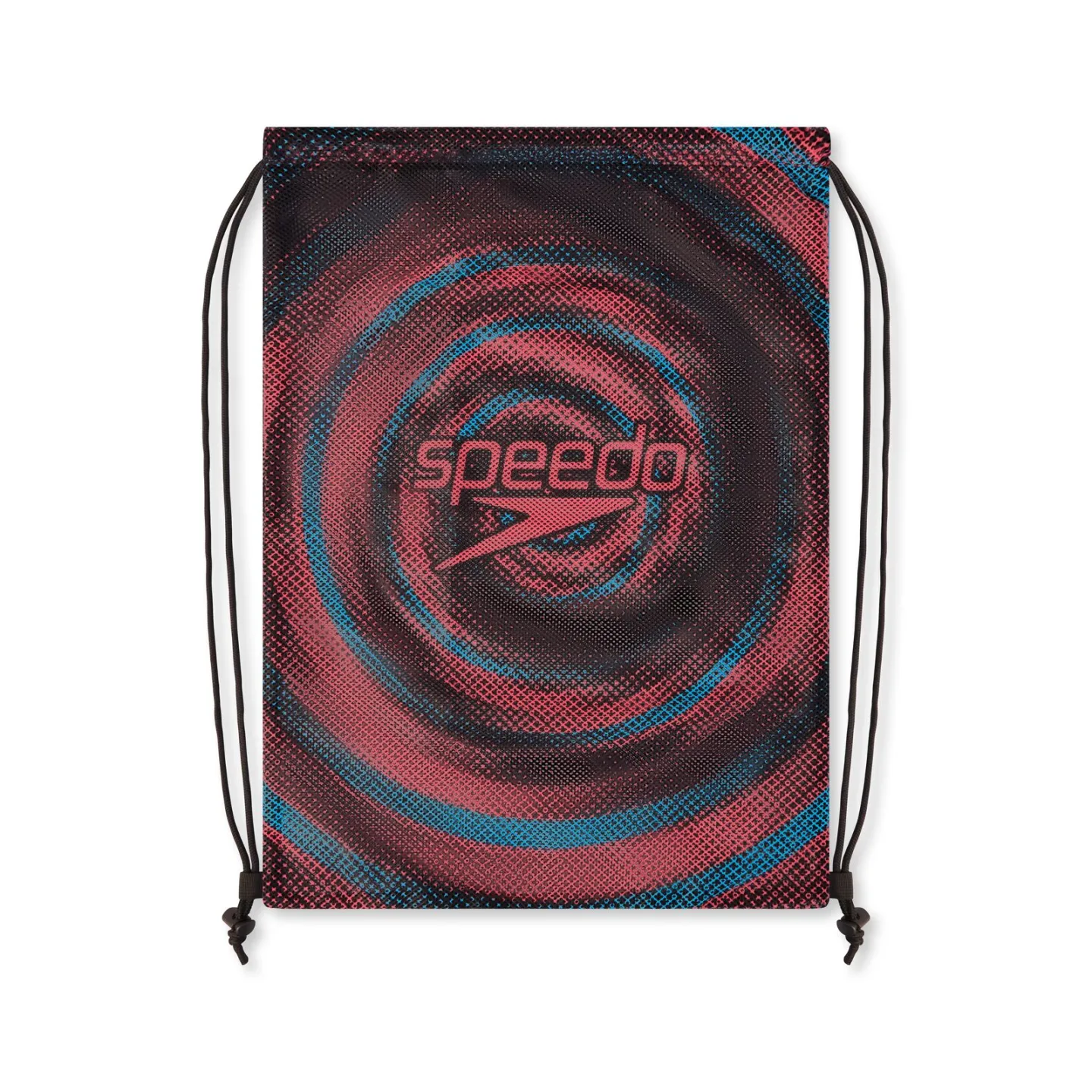 MESH BAG SPEEDO PRINTED MESH BAG RED/BLU