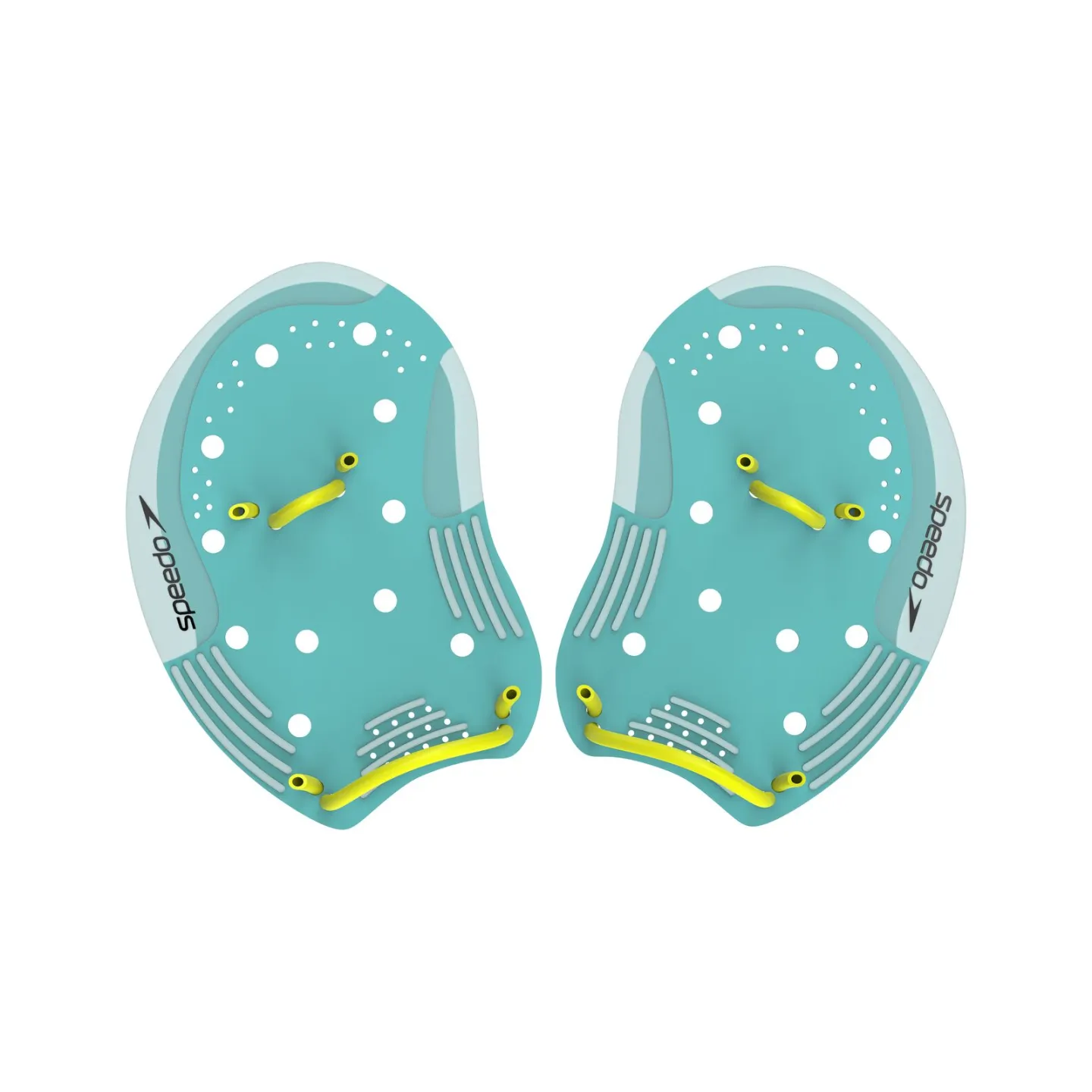PLAQUETTES DE NATATION SPEEDO - I.M. TECH PADDLE BLU