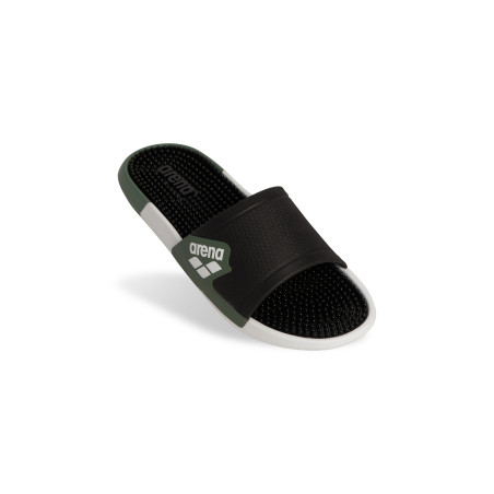 Claquettes Arena - MARCO ACTIVE BLACK - WHITE - SAGE